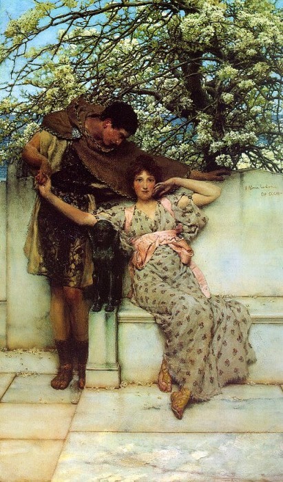 Alma-Tadema Lawrence - Promesse de printemps.jpg